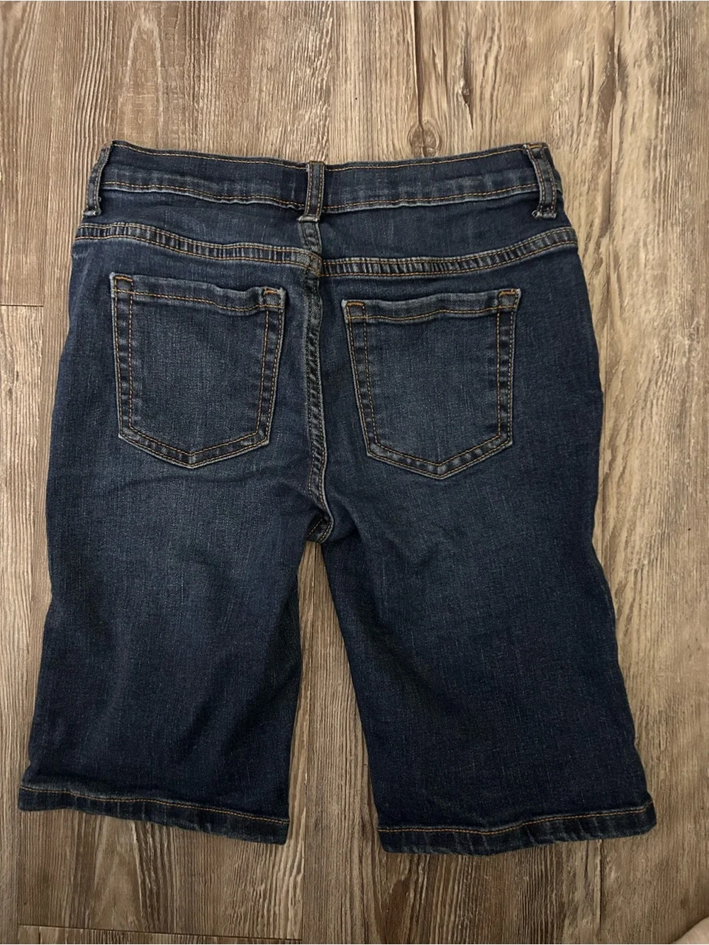 Girls denim long shorts